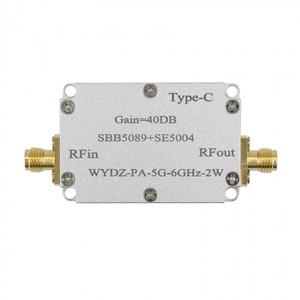 Sbb5089 + se5004 lò vi sóng khuếch đại công suất RF khuếch đại công suất 5G-6GHz đạt được 40dB WYDZ-PA-5G-6GHz-2W - Product Image 1