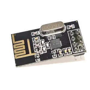 无线收发器NRF24L01 + 2.4GHz天线模块微控制器模块PCB天线