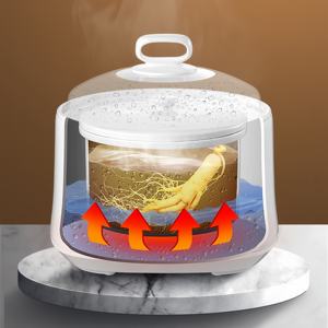 <span class=keywords><strong>Mijoteuse</strong></span> électrique entièrement automatique en céramique multifonctionnelle 3L pour le ménage pour la soupe de nid d'oiseau - Product Image 4