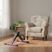 Vélo d'appartement portable Maibufit MB-105 haute précision pour personnes âgées, usage domestique, en acier et plastique durables, piles AA
