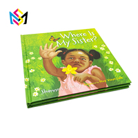 Livre d'images éducatif pour enfants personnalisé OEM ODM, couverture rigide, histoire familiale chaleureuse, personnage de la vie réelle, apprentissage des enfants
