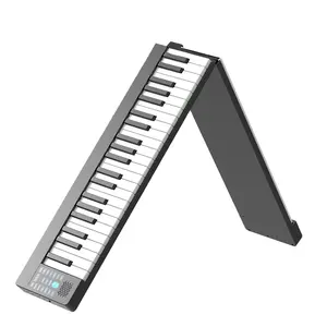 접이식 전자 오르간 키보드 악기 접어서 똑바로 피아노 신디사이저 88 키 디지털 피아노