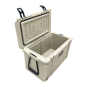 Hộp giữ lạnh cá 45QT tùy chỉnh, thiết bị cắm trại, hộp giữ lạnh bằng nhựa đúc, hộp đá giữ lạnh bia cho đồ uống, cắm trại - Product Image 6