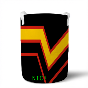 Sac seau de rangement personnalisé avec cordon de serrage, motif drapeau arc-en-ciel Gay QTPOC, panier portable imprimé sur mesure pour le stockage de souvenirs et de marchandises de détail - Product Image 2