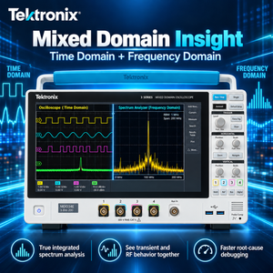 Osciloscopio de Dominio Mixto Tektronix MDO34E 3-BW-200 de 200MHz y 4 Canales, 2.5GS/s, Analizador con Pantalla Táctil de 10M, Resolución de 8 Bits - Product Image 6