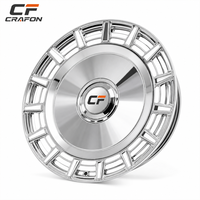 Jantes forgées CF 22 pouces 6x139.7 PCD pour voitures particulières, compatibles avec les jantes de luxe BYD U8 Yangwang Oriental