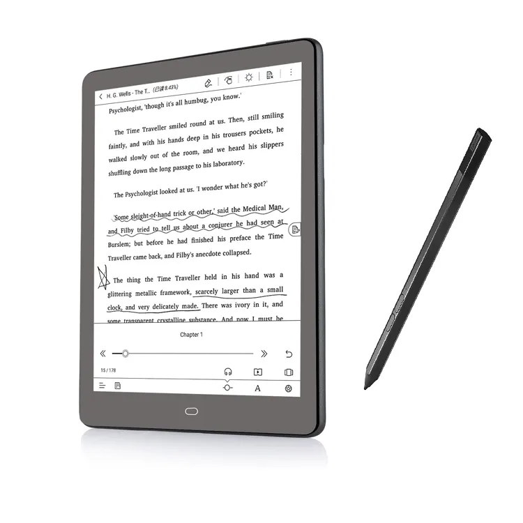Customization eink e note taking device ebook reader 10 inch 200ppi eink pdf tablet 3+64 GB android ebook