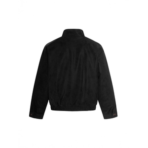 <span class=keywords><strong>Veste</strong></span> de travail rétro américaine marron foncé pour hommes et femmes, nouveau design d'automne, manteau <span class=keywords><strong>Harrington</strong></span> polyvalent à col montant - Product Image 4