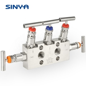 Acier inoxydable <span class=keywords><strong>Cinq</strong></span> <span class=keywords><strong>5</strong></span> Collecteurs De Vanne Transmetteur De Pression Différent DPT Montage Direct Bride 1/2 TNP 6000 PSI - Product Image 1