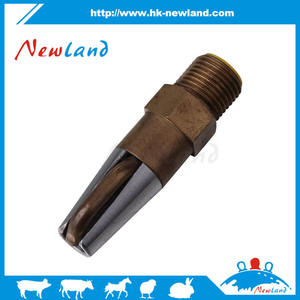 Ottone capezzolo bevitore automatico animale animale porcellino roditore capezzolo bevitore acqua alimentazione OEM - Product Image 2