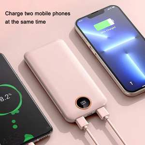 Meilleure promotion, produit OEM, <span class=keywords><strong>mini</strong></span> batterie externe pas chère, chargeur portable double USB, batterie externe ultra fine 10000mAh - Product Image 3