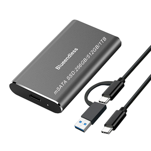 256GB 512GB <span class=keywords><strong>1TB</strong></span> SSD di động USB3.0 SSD USB3.1 Loại C Type-C SSD bên ngoài ổ đĩa cứng cho máy tính để bàn Android điện thoại - Product Image 1
