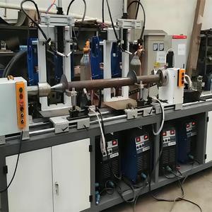 Mesin las pisau Spiral tumpukan tanah fotovoltaik otomatis untuk transportasi bahan mesin pencampur semen pipa las - Product Image 5