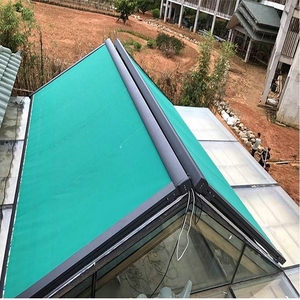 Ventanas de Techo Retráctiles de Aleación de Aluminio de Lujo, Personalizadas, con Rieles Deslizantes con Cremallera para Persianas y Cortinas Exteriores - Product Image 4