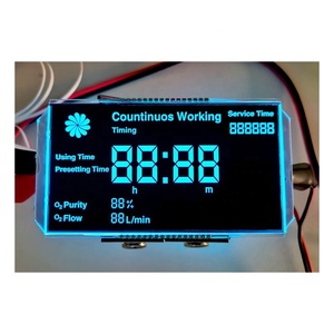 Monitor personalizado de calidad del aire CO2 VA VATN, pantalla <span class=keywords><strong>LCD</strong></span> de segmento, fabricante para medidor Detector - Product Image 4