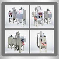 Sableuse intelligente à tambour rotatif à utilisation abrasive 98% pour pièces en alliage de cuivre