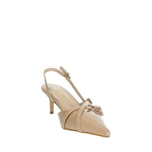 Laura Biagiotti Women's Slingback <b>Pump</b> 8965 <b>Black</b> Pointed Toe Heel - Product Image 5