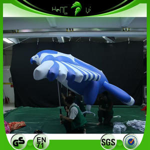 Pigeon gonflable personnalisé, ballon d'<span class=keywords><strong>oiseau</strong></span> bleu et blanc gonflable pour défilé, publicité gonflable, modèle d'<span class=keywords><strong>oiseau</strong></span> animal - Product Image 6