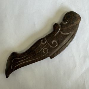 Liontin naga batu Birma mainan ukiran buatan tangan seni rakyat - Product Image 3