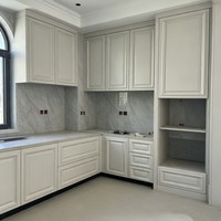 Meubles de cuisine modulaires en chêne naturel, style Shaker fin, sur mesure, fournisseur en gros d'usine, design résidentiel américain