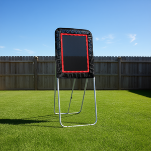 Rebondisseur de lacrosse pliable noir 3x4 pieds avec angle réglable pour l'entraînement au baseball et la pratique du volley-ball en extérieur - Product Image 2