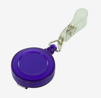 Porte-badge rétractable personnalisé avec logo, porte-carte d'identité avec clip, cordon promotionnel