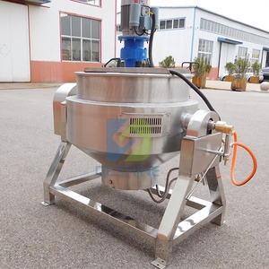 Chuyên nghiệp tự động thạch và mứt máy làm đôi hơi nước Trọng Ấm đun nước với mixer - Product Image 4