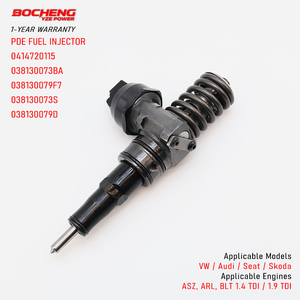 Inyector de Combustible Diésel de Calidad OE, Bomba EUI 0414720115 038130073BA 038130079F7 para Motor VW Beetle Golf Jetta 1.9 TDI - Product Image 1