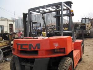 Chariot élévateur TCM FD70 d'origine fabriqué au Japon, chariot élévateur diesel de 7 tonnes pas cher pour entrepôt, prix bas - Product Image 6