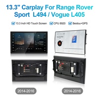 Écran multimédia Android Auto de 13,3 pouces, autoradio, navigation, Carplay pour Range Rover Sport L494 Vogue L405 2014 2016