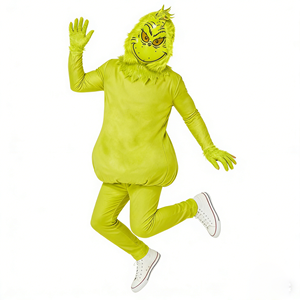 Disfraz <span class=keywords><strong>de</strong></span> Grinch <span class=keywords><strong>de</strong></span> Peluche Verde para Halloween 2025, Conjunto <span class=keywords><strong>de</strong></span> Pantalones <span class=keywords><strong>de</strong></span> Peluche <span class=keywords><strong>de</strong></span> Papá Noel, Ropa <span class=keywords><strong>de</strong></span> Juego <span class=keywords><strong>de</strong></span> Roles al por Mayor - Product Image 4
