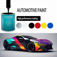 Pintura Acrílica A289 Super Value Discount, Pintura Nano 1K Negra para Carrocería, Revestimiento Líquido en Aerosol