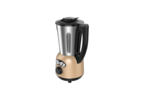 Mixeur chauffant 1,5~1,75 L avec 4 lames en acier inoxydable, carafe à alimentation par le haut, poignée ergonomique, pour préparations onctueuses et épaisses