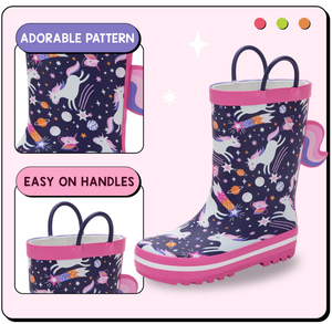 <span class=keywords><strong>Botas</strong></span> de Agua de Goma para Niños al por Mayor, <span class=keywords><strong>Botas</strong></span> de Lluvia de Goma con Tacón, Zapatos de Agua Impermeables de Lujo - Product Image 2