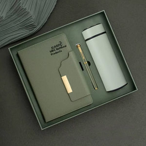 Tiếp thị khuyến mại Quà Tặng tùy chỉnh A5 máy tính xách tay với bút chai cup Set tinh tế kinh doanh của công ty Hộp Quà Tặng thiết lập cho khách - Product Image 1