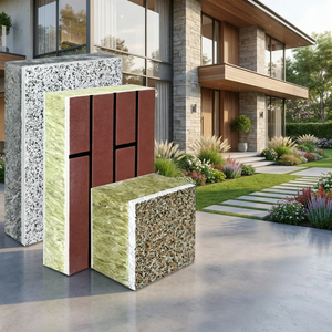 Panneau intégré ultra-<span class=keywords><strong>mince</strong></span> en céramique pour la rénovation et la décoration haut de gamme des bâtiments de bureaux, isolation et embellissement des murs modernes - Product Image 1