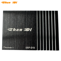 Amplificateur de voiture professionnel haute puissance classe AB 60W*4RMS avec processeur audio DSP, modification audio sans perte Zhandi DSP-D10B >100dB