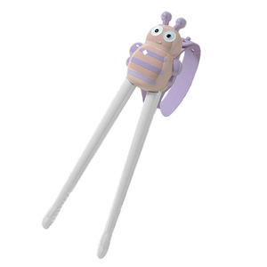 Baguettes d'apprentissage pour bébé en forme d'abeille, avec rebond automatique pour l'apprentissage <span class=keywords><strong>de</strong></span> la position des doigts, sans BPA, pour tout-petits - Product Image 4