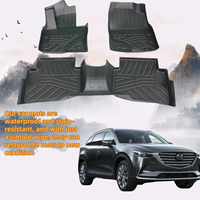 Convient pour 2016-2023 MAZDA CX-9 5Seat avec des tapis de voiture de protection tous temps