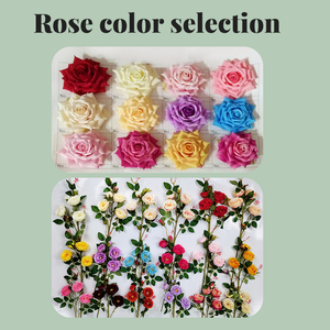 Rosa Artificiale Realistica con Fiori, Vendita Diretta dalla Fabbrica, per Matrimoni e Giardini - Product Image 5