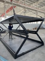 Maison conteneur préfabriquée pliable et extensible de 20 pieds ou 40 pieds, de luxe, modulaire, étanche, portable, avec cuisine, 2 à 5 chambres, prête à vivre