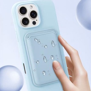 Ốp điện thoại ví từ tính silicon mềm dẻo có khe đựng thẻ cho <span class=keywords><strong>iPhone</strong></span> 17 16 15 14 Pro Max, chống sốc - Product Image 3