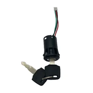 Motorcycle Key Switch Ignition Ignition Switch Starter 3 wires