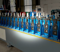 Machine de formage de rouleaux pour volets roulants en acier coloré, contrôlée par PLC, haute productivité