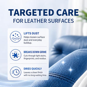 Nettoyant pour cuir en marque privée OEM |   Nettoyant Moussant Profond pour l'Intérieur des Voitures et les Meubles |   Entretien du cuir multi-surfaces en gros - Product Image 4