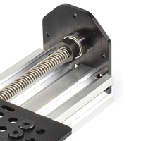 Kit d'actionneur linéaire NEMA 17 à fente V, de couleur noire, avec vis de plomb, moteur Stepper Nema 23 pour openbuids cnc, 10 pièces