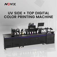 Impresora Digital de Inyección de Tinta de Alta Velocidad Renovix, Automática, de Una Sola Pasada, con Colores CMYKW, para Embalaje Lateral de Tazas, con Control PLC