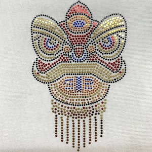 Thiết Kế Mới Biểu Tượng Tùy Chỉnh Hotfix Bling Paillettes Glitter Truyền Nhiệt Cristal Sequins Cho Đính - Product Image 1