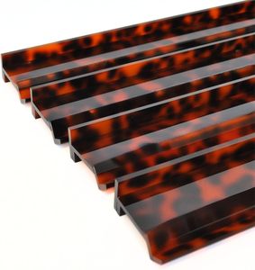 Factory Custom Modern Clear Acrylic Mahjong Tile <b>Rack</b> with Pushers Set of 4 for DND Game Party - Product Image 2