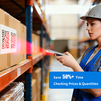 2026 Pemindai Barcode Bluetooth Nirkabel M2 Ultra-Tipis Ergonomis Baru 1D 2D dengan Klip Belakang untuk Android IOS Logistik Ekspres Gudang